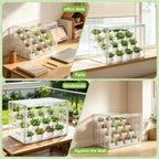 Mini Greenhouse Indoor with Magnetic Door,Tabletop Greenhouse - Image 6