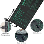 Seedling Heat Mat 6 Pack Durable Waterproof Plant Heating Pad 10"x 20.75" for Germination, Indoor Gardening, Greenhouse - Image 5