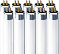 LUXRITE F54T5/841/HO 54W 46 Inch T5 Fluorescent Tube Light Bulb, 10-Pack by LUXRITE