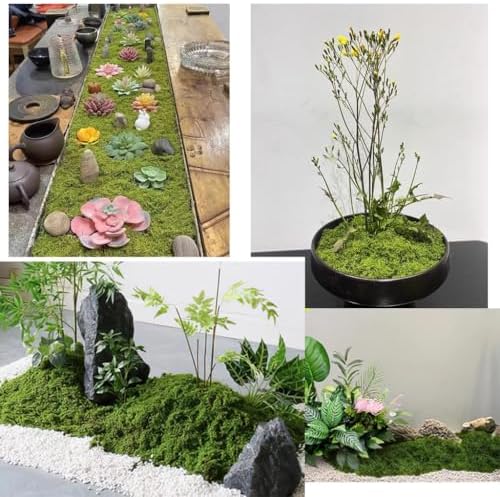 Artificial Moss Decorative Green Mat Plant Wall Panel Grass Home Bar 1X1m(3 Size) - Image 7