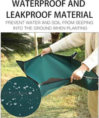 Oxford Fabric Plant Repotting Mat Waterproof Transplanting Indoor Succulent Potting Portable Gardening for Indoor Plant Repotting(100X100CM) - Image 5