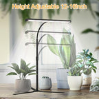 Super-Bright Grow Light for Indoor Plants, 6000K 108LEDs Full Spectrum Plant Lamp with Timer 4/8/12Hrs & Height Extendable for Home Office Desktop Plants, 12V 3A High Power Output for Faster Growth - Image 4