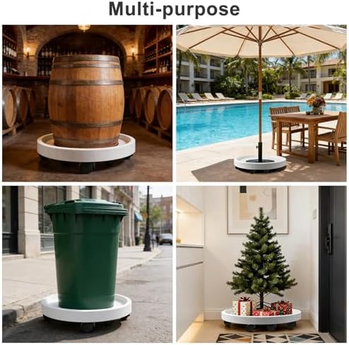 1 PCS 20 Inch Extra Large Plant Caddy with Wheels,Heavy Duty Wheeled Stand - Image 4