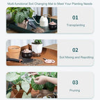 Repotting Mat Waterproof Foldable Bonsai Tray - Image 5
