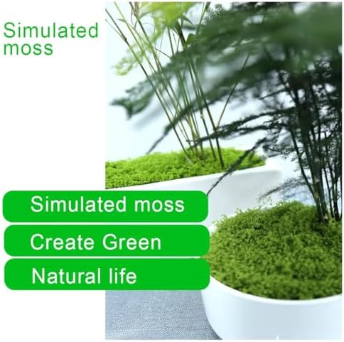 Artificial Moss Decorative Green Mat Plant Wall Panel Grass Home Bar 1X1m(5 Size) - Image 5