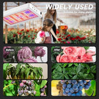 LED Grow Light Full Spectrum, Plant Grow Light with Veg & Bloom Switch for Hydroponic Indoor Plants LED Grow Lamp with Daisy Chain，with Remote Control - Image 6