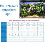 hygger Advanced LED Aquarium Light with Timer, 24/7 Lighting Cycle & DIY Mode, Full Spectrum Fish Tank Light for 18-24 in Freshwater Planted Tank - Image 6