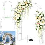 Thickened Rustproof Garden Arch Metal Trellis for Climbing Plants by ArtofMetalSoulofSpace