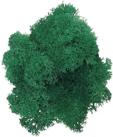 500g Artificial Moss for Crafts, Faux Decorative Plant for DIY Walls Wedding Party Table Centerpieces Home, Turquoise by LKXHarleya