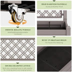 Trellis Raised Garden Bed, Self-Watering Planter Box, Gary - Image 4