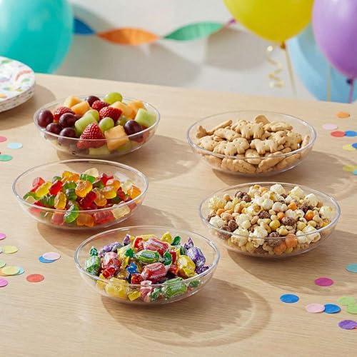 Royal Imports Clear Plant Saucer, Floral Plastic Plates Plant Tray 6" 24pk - Image 3