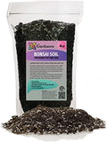 Premium Bonsai Soil Potting Mix by Gardenera - Optimal Balance for Healthy Bonsai Growth and Nutrient Retention - 4 Quart by Gardenera