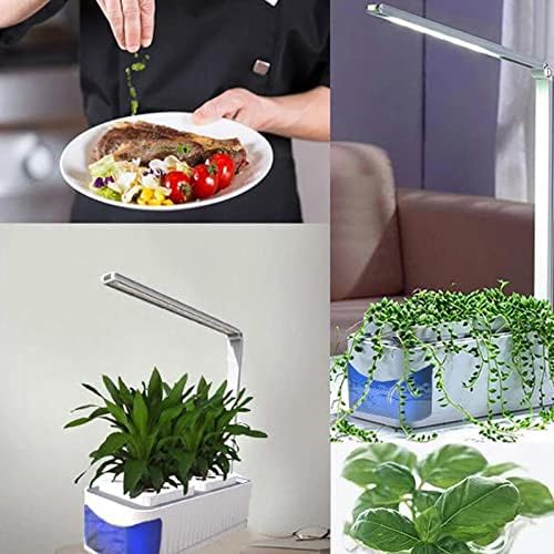 Smart Automatic Hydroponics, 8 Pods Indoor Herb Garden, with 3 Mode Led Grow Light, Germination Kit Adjustable Up, Down, Left and Right for Home Kitchen - Image 6