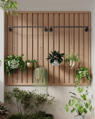 SOFITORG 38.2" Metal Plant Hanging Rod, 6 Chains, 2 Pack, Pots Not Included - Image 2