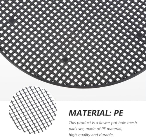 50pcs Round Fiberglass Plant Pot Drainage Mesh Discs for Flowers - Image 3