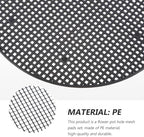 UPKOCH 50pcs Fiberglass Flower Pot Mesh Mat with Unique Grid Design - Image 3