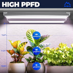 Barrina T8 2FT Growing Light, Full Spectrum Indoor Plant Light, 4 Packs - Image 3