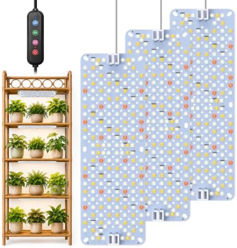 SDOVUERC Full Spectrum Grow Panel Lights for Indoor Plants and Shelves. by SDOVUERC