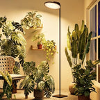 Bamworld Hanging Grow Light for Indoor Plants 12in Large Head Full Spectrum by Bamworld