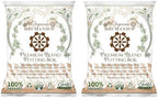 Organic Mechanics Premium Blend Potting Soil, 8 qt (Pack of 2) - Moisture-Retentive, Peat-Free, Compost - Enriched Mix with Worm Castings & Perlite for Houseplants, Annuals, Veggies & Tropical Plants by OrganicMechanics