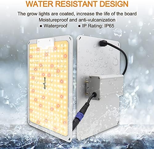 LED Grow Light, SP1000 Sunlike Full Spectrum Dimmable Plant Lights with Thermometer Hygrometer, Growing Lamps for Indoor Plants Seedlings Veg Bloom 2x2/3x3 Ft Coverage - Image 5