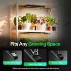 VIVOSUN T5 Grow Lights for Indoor Plants, 3000K Full Spectrum, 1FT, 8-Pack - Image 4