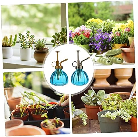 ORFOFE 2pcs Vintage Glass Watering Spray Bottle Retro Design for Indoor Plants and Flowers Ergonomic Handheld Misting Can Nozzles - Image 5