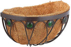 Arcadia Emerald Series Wall Manger Planter, 16-Inch - Image 4