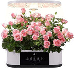 12 Pods Hydroponics Growing System, SXYCMY Indoor Garden Hydroponics Kit with 128 Lamp Beads 24W Full Spectrum Grow Lights in 5 Colors, Up to 16" Adjustable Height for Home Gardening, Auto Timer by SXYCMY