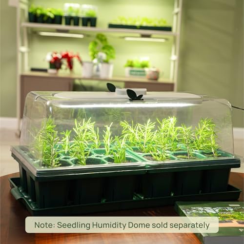 Vego garden Giga Seedling Trays - 4 Pack, 9-Cell UV-Resistant Reusable Starter Trays for Greenhouse/Garden (No Lids) - Image 6