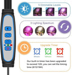 Garpsen Plant Lights for Indoor Growing, 5 Heads with Tripod, 2Pack - Image 3