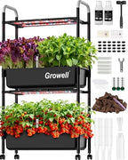 Growell 54 Pods Hydroponics Growing System Kit with Independent Water Pump by Growell