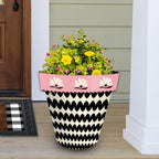 Briarwood Lane Everyday Planter 14" x 15" x 15" Squiggle Large Planter - Image 2