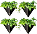 LaLaGreen Wall Planter for Indoor (12in, 4 Pack) Large Self Watering Plants by L%C3%A1L%C3%A1Green