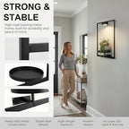 2 Pcs Wall Plant Holder with Grow Light, Plant Picture Frame Holder Indoor - Image 5