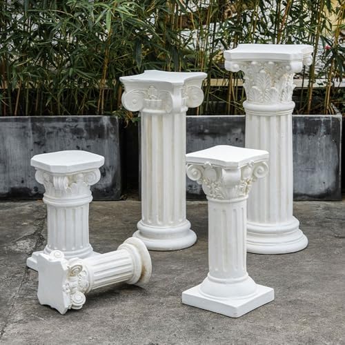 Magnesium Oxide Greek Column Pedestal, Roman Style Pillar(73.5cm-28.9in) - Image 5