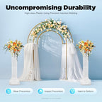 Roman Columns Wedding Column Stand Roman Pillar Plant Stand Plastic Greek Statue Pedestal Flower Pot Holder Decor, Elegant Decorative Column for Wedding Event Party - Image 2