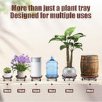 2 Pack 20 Inch Plant Caddy w/Wheels Heavy Duty, 550 lbs Capacity - Image 6