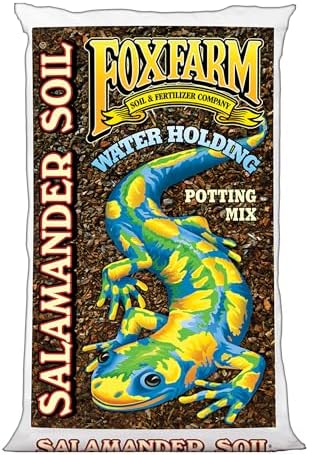 FoxFarm Salamander Soil Potting Mix, 1.5cu ft - Watering Holding Properties, Made for Plants and Cuttings, Indoor/Outdoor Cultivation - Reduces Frequent Waterings by FoxFarm