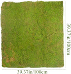 FAICOIA Artificial Moss for Decorating 39" x 39" Fake Moss for Crafts Faux Moss for Plants Indoor Green Faux Grass for Planters Crafts DIY Table Centerpieces Fairy Garden Floral Wedding 100 x 100cm - Image 2