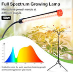 FRGROW 10Head Grow Light with Stand for Tall&Large Indoor Plants - Image 2