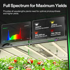 VIVOSUN GIY 5x5 Smart Grow Tent Kit WiFi-Integrated 750W LED Grow System - Image 3