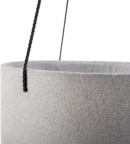 Safavieh Outdoor Collection Rancer Light Grey Concrete Planter (Fully Assembled) - Image 3