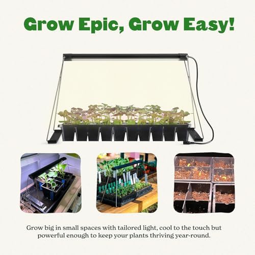 Epic Gardening Seed Starting Grow Light - Full-Spectrum LED - Small - Image 4