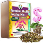 DUSPRO 4in1 Orchid Potting Mix for Repotting,Pre-Mixed & Ready to Use, 20QT by DUSPRO