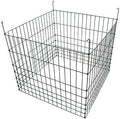 Garden Wire Compost Bin 36x36x30 inches, Green, Garden Bed Fencing by MTBSUPPLY