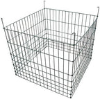 Garden Wire Compost Bin 36x36x30 inches, Green, Garden Bed Fencing by MTBSUPPLY