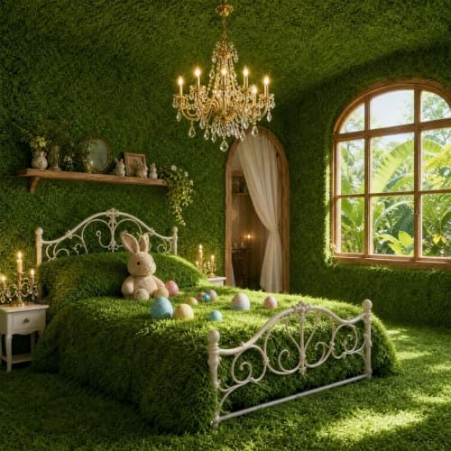 Artificial Moss Mat, Faux Moss Sheet for DIY Crafts, Indoor & Outdoor Decor - Image 5