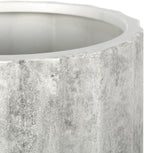 16 Inch Modern Gypsum Planter with Drainage Hole, Decorative Indoor Outdoor Plant Pot for Home Garden - Image 5