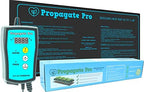 Seedling Heating Mat | Fits (1) Standard 1020 Tray | Germination Grow Heat Pad for Seed & Starter Plants Soil Warmer for Indoor Home Gardening (20x48 Single + Heating Thermostat) by PropagatePro